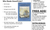 Explore the amazing products in GreenPrints now!