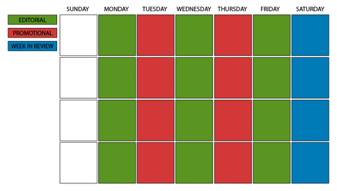 Two Weekly Social Media Calendar Templates for Stress-Free Scheduling