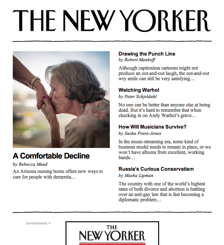 The New Yorker Embraces Multiplatform Publishing (And Does it Better